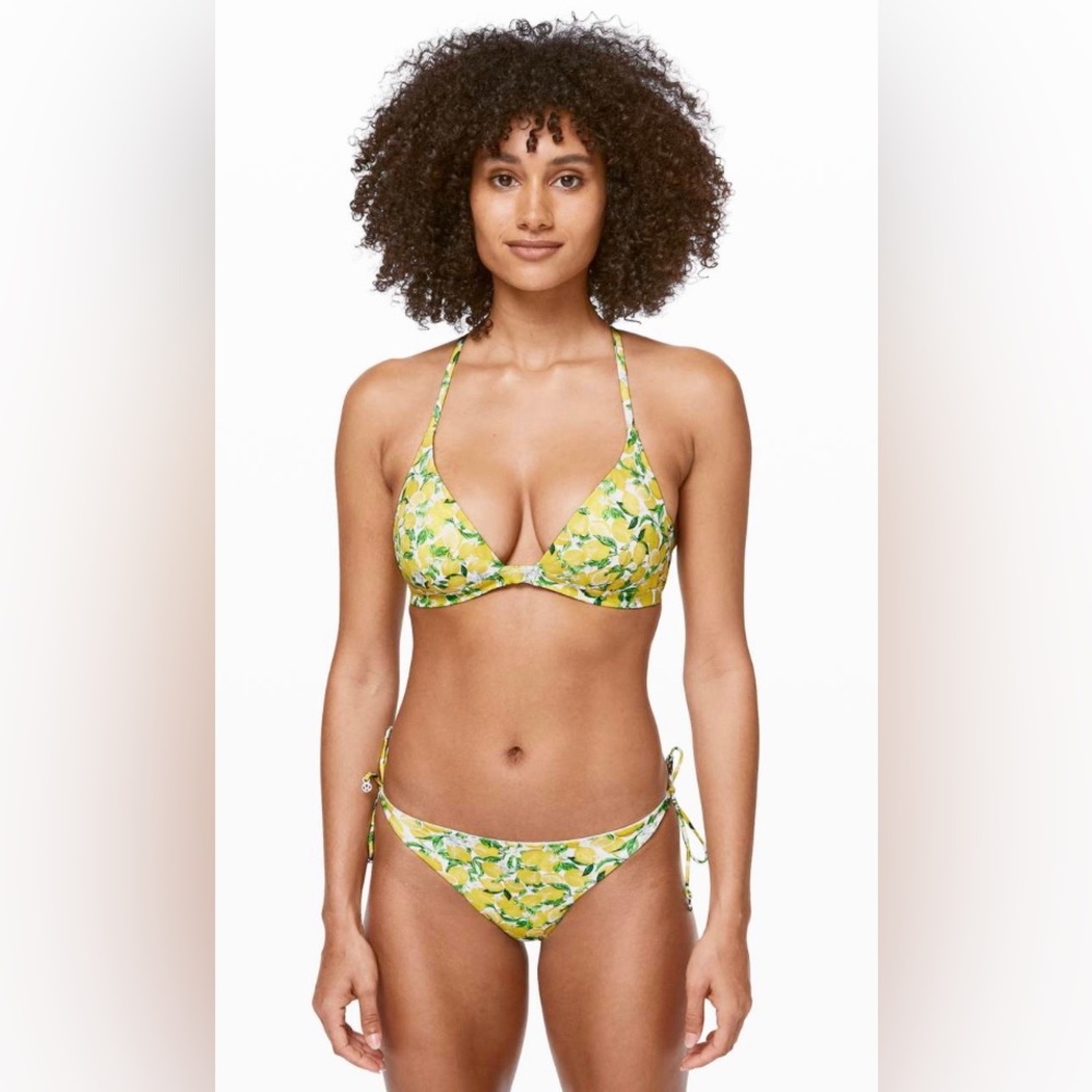 Lululemon Deep Sea Swim Top - Lemons - Size 10 NWT